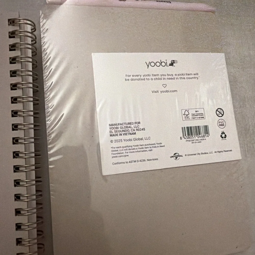 Wicked Limited Édition Yoobi Notepad Pen and Notepad w/ pen: Glinda